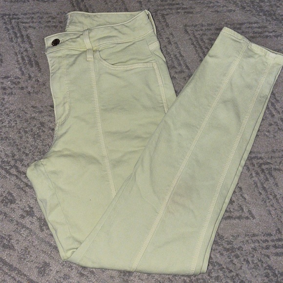 Light Green Universal Thread High Rise Skinny Jeans - Picture 1 of 4
